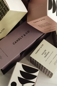 Kaboompics - Printed Message on a Neutral Fragrance Box