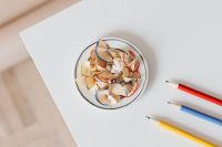 Kaboompics - Coloured Pencil Shavings
