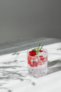 Kaboompics - Raspberry Soda Drink In Sunlight