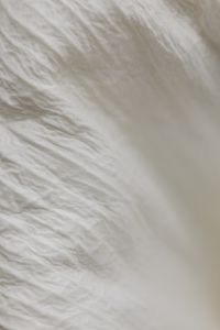 Kaboompics - Softly Rippled White Fabric Texture Background with Neutral Copy Space