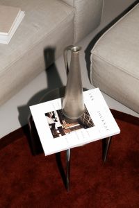 Kaboompics - Metal Jug On Magazine Minimal Modern Interior Detail