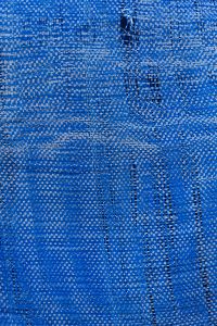 Kaboompics - Blue Net Mesh Close-Up - Abstract Coastal Texture