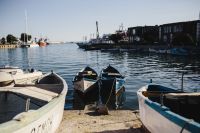 Kaboompics - Fishing boats berthed in the marina of Old Town of Nessebar, Bulgaria