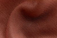 Kaboompics - Draped rust sheer fabric texture, wavy folds background