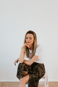 Portrait of Beautiful Young Woman