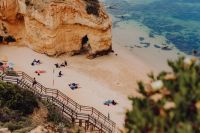 Kaboompics - Camilo beach (Praia do Camilo) in Lagos, Algarve, Portugal