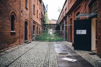 Kaboompics - By the entrance to the gallery in the abandoned factory