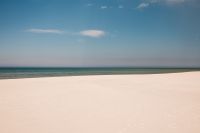Kaboompics - Minimal Beach and Sea Horizon Under Soft Light