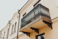 Kaboompics - Pastel Balcony on a Historic Zamość Building