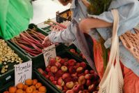 Kaboompics - Woman Shopping at a Fresh Produce Market