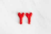 Kaboompics - Balloons on White Background