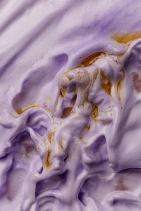Kaboompics - Lavender Cream with Gold Swirls