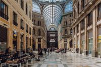 Kaboompics - Galleria Umberto I Interior With Glass Arcade Roof