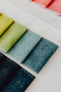 Kaboompics - Colorful upholstery fabric samples