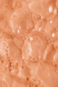 Kaboompics - Translucent Peach Bubble Texture
