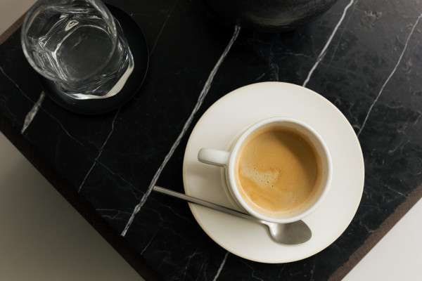 Minimal Coffee Aesthetic With Dark Tones and Texture. Ideal for ...