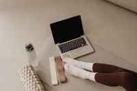 Kaboompics - Health And Wellness - Yoga and exercise at home