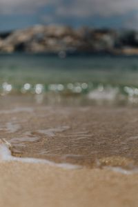 Kaboompics - Abstract Soft Focus Sand And Sea Wave Background