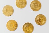 Kaboompics - Assorted Bitcoin Coins Top View