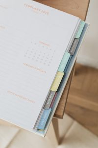 Kaboompics - Open calendar