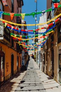 Kaboompics - Streets decorated for the Saint Anthony Feast in Lisbon, Portugal