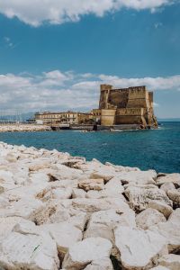 Kaboompics - Castel dell’Ovo From the Rocky Naples Breakwater