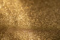 Kaboompics - Gold Glitter Backdrop With Horizon-Like Sparkle Gradient