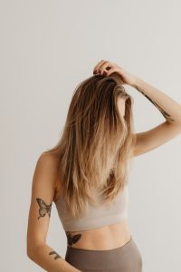 Kaboompics - Back View of Woman Touching Her Hair