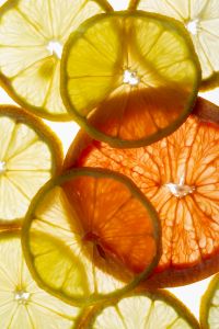 Kaboompics - Lemon and Grapefruit Slices in Backlight