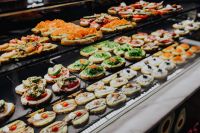 Kaboompics - Spanish Canapes with Topped Bread at a Madrid Tapas Bar