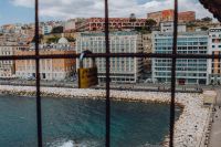 Kaboompics - Naples Waterfront Buildings Seen Through Castel dell’Ovo Iron Grille