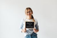Kaboompics - Teenage Student Preparing for Back to School