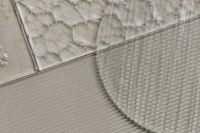 Kaboompics - Abstract Glass Texture with Curved Overlay and Fine Linear Pattern