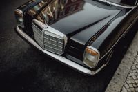 Kaboompics - An old Mercedes Benz parked in the street