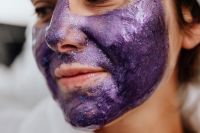 Kaboompics - Woman with facial skincare mask