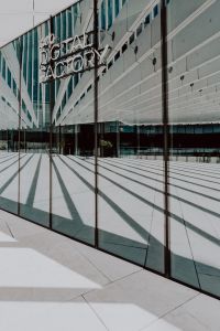 Kaboompics - Modern white building, EDP Headquarters of architect Aires Mateus, Lisbon, Portugal