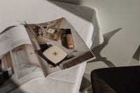 Kaboompics - Chanel Perfume, Compact and Makeup on Open Magazine