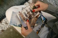 Kaboompics - Looking Through Printed Travel Photos