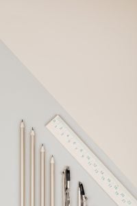 Back to School Stationery and Office Supplies with Planners and Pencils