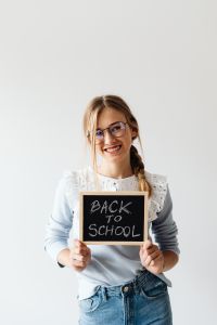 Kaboompics - Young Student with Notebook and Backpack