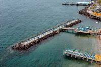 Kaboompics - Sorrento Coast Marina And Rocky Beaches From Above