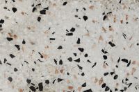 Kaboompics - White Terrazzo Stone Texture with Dark Chips