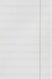 Kaboompics - White Lined Notebook Paper with Vertical Fold