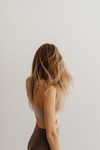 Kaboompics - Back View of Woman With Her Hair in Motion