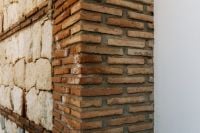 Kaboompics - Brick and Limestone Building Corner