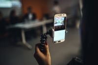 Kaboompics - People taking photos with smartphones