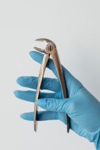 Kaboompics - Portrait of Stainless Steel Tooth Extraction Forceps