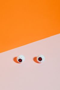 Halloween Objects with Copy Space and Negative Space for Seasonal Designs