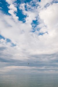 Kaboompics - Cloudy Sky Over a Calm Ocean Horizon