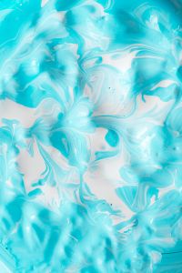 Kaboompics - Aqua Marble with White Negative Space, Vertical Abstract Texture